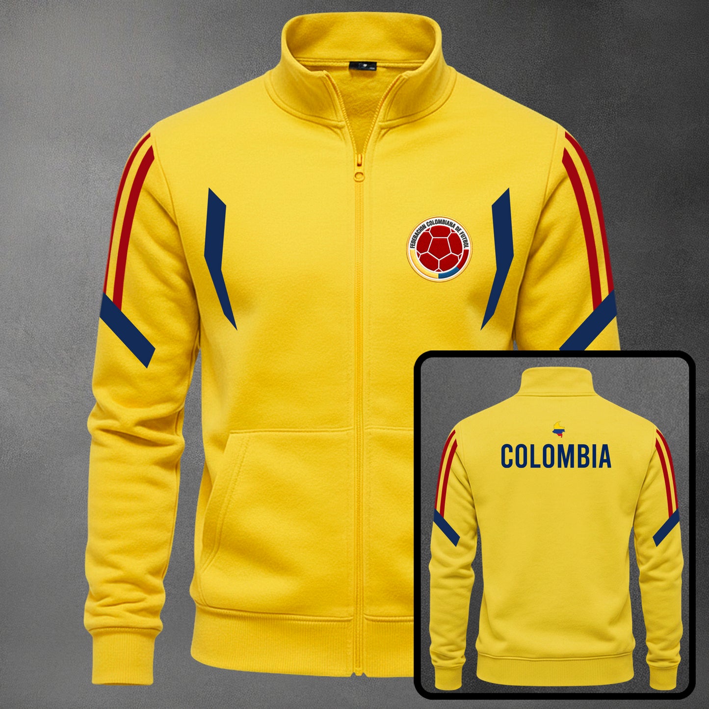 Buzo Colombia Clásico Premium con Cierre | Unisex