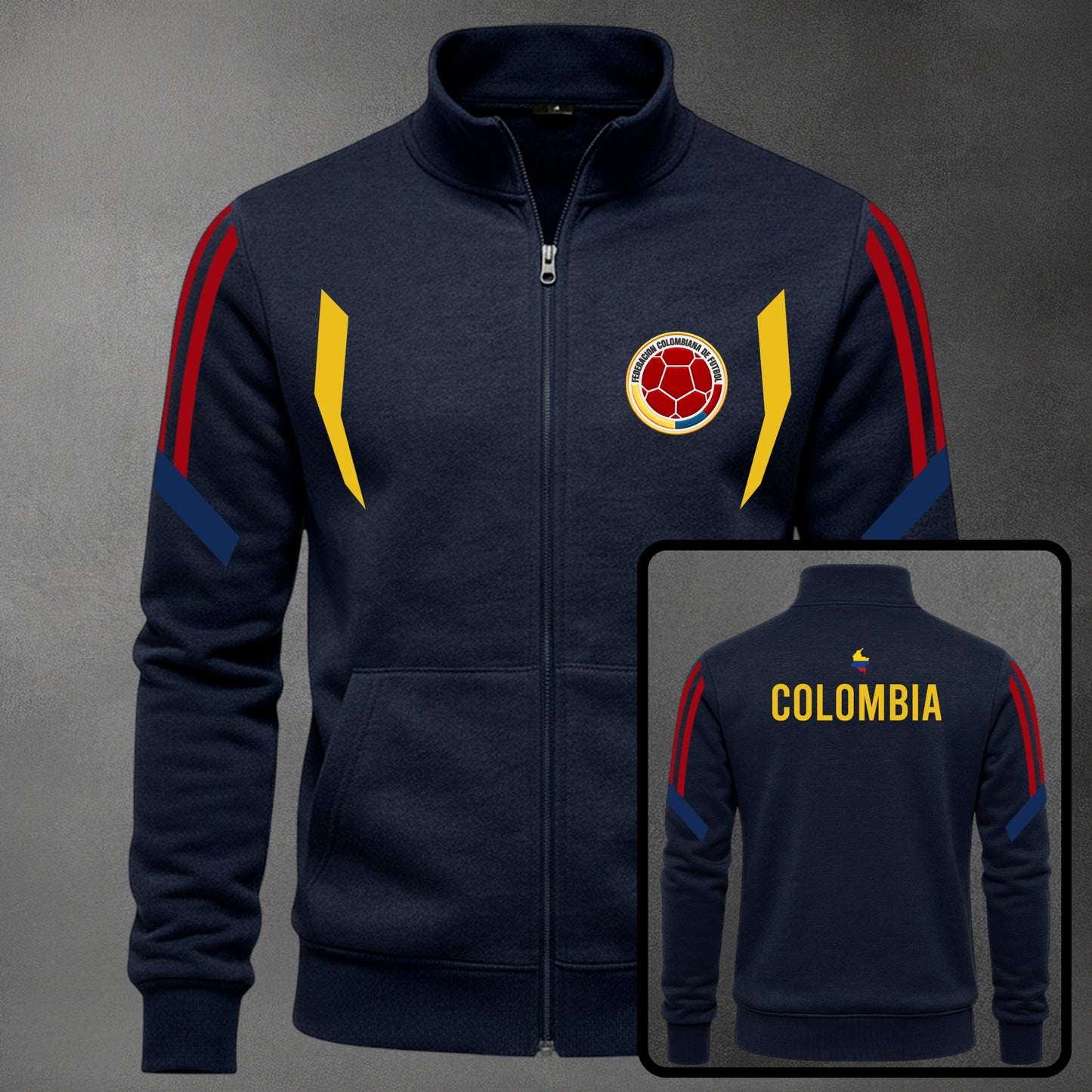 Buzo Colombia Clásico Premium con Cierre | Unisex