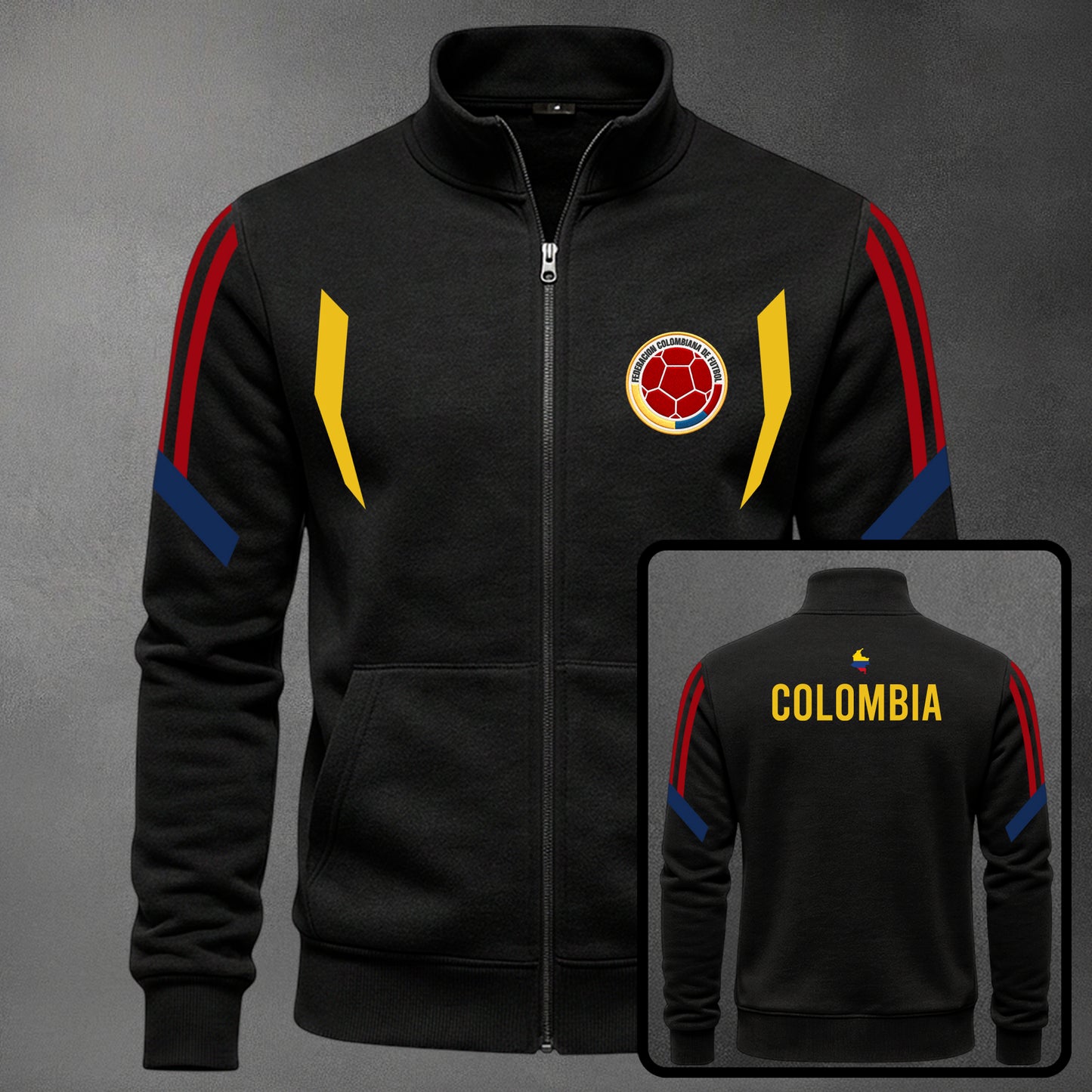 Buzo Colombia Clásico Premium con Cierre | Unisex