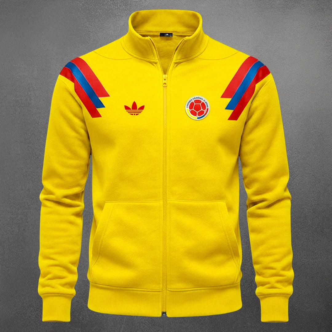 Buzo Colombia Retro Cuello Alto Premium | Unisex