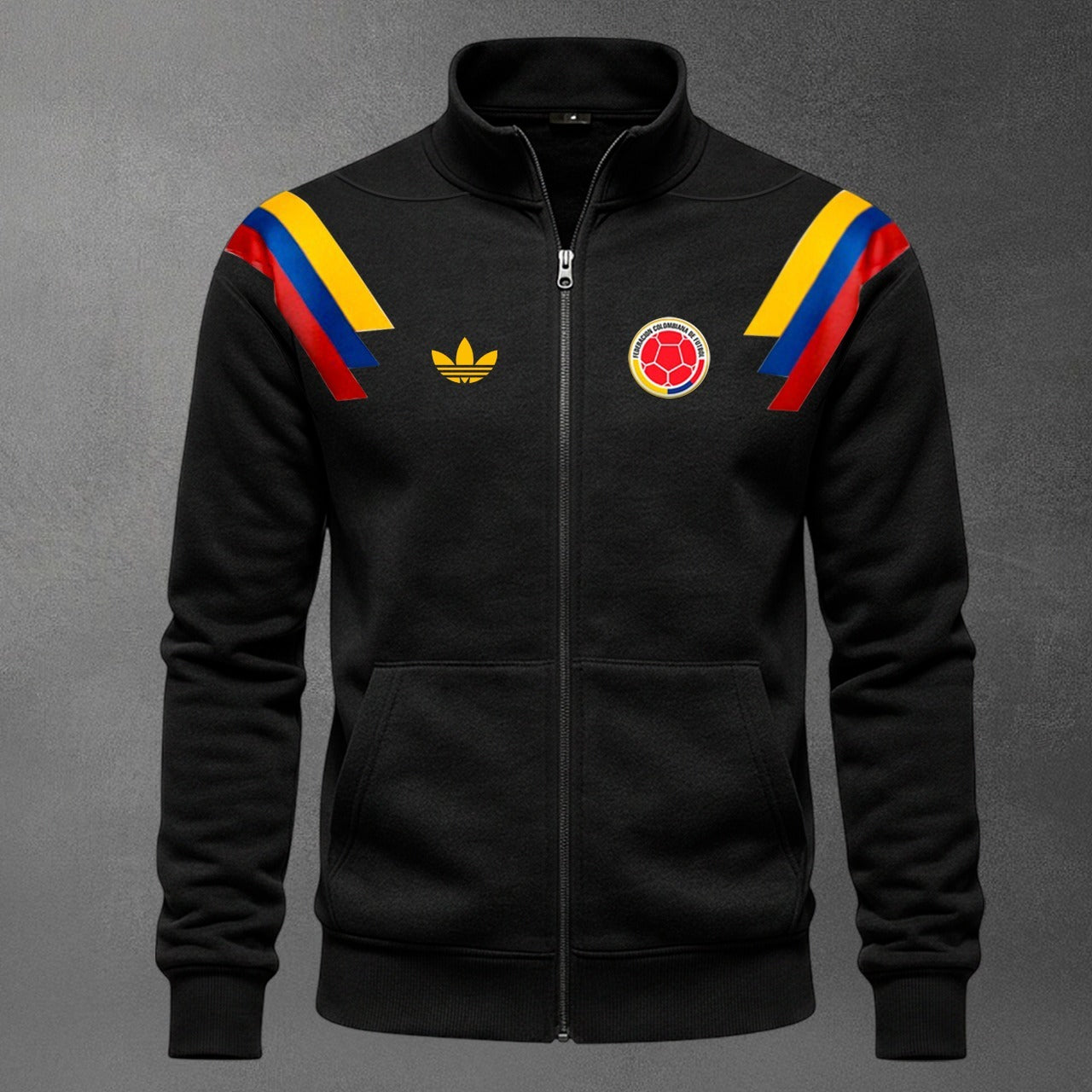Buzo Colombia Retro Cuello Alto Premium | Unisex