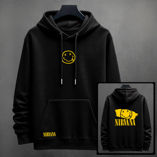 Buzo Nirvana Unisex Premium Perchado – Hoodie Estampado Rock